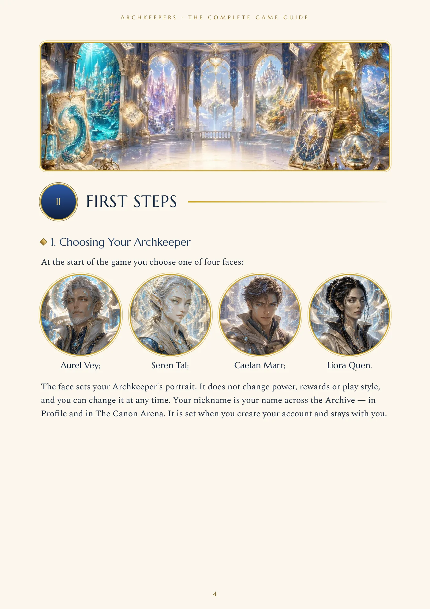 Game Guide, page 4