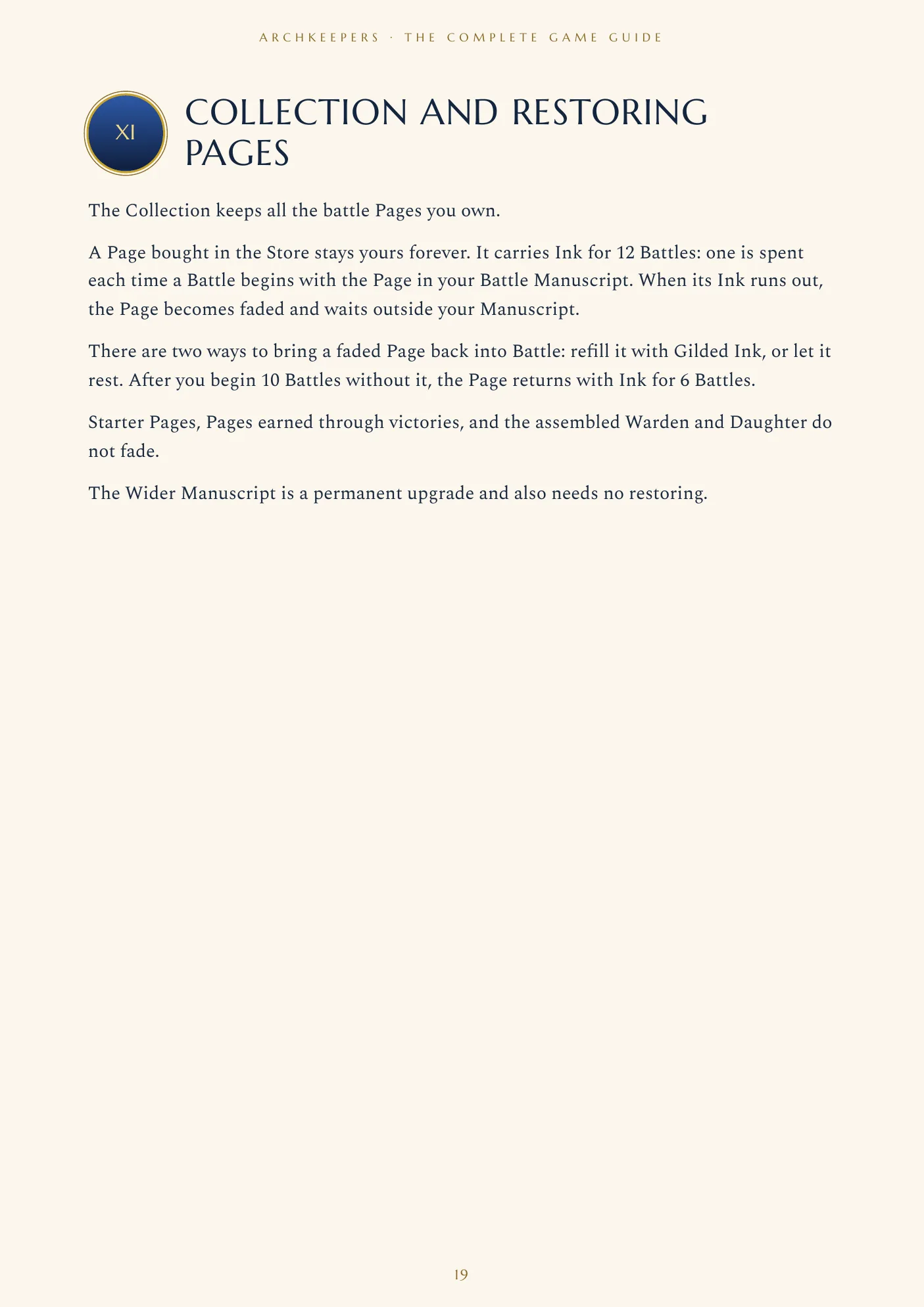 Game Guide, page 19